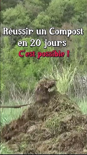 Make compost in 20 days! #garden #permaculture