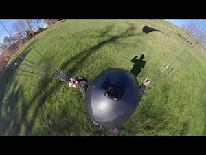 Homemade paraglider first flights