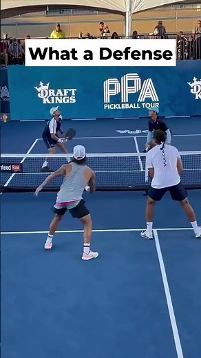Amazing Defense in Pickleball | Pickleball Drills