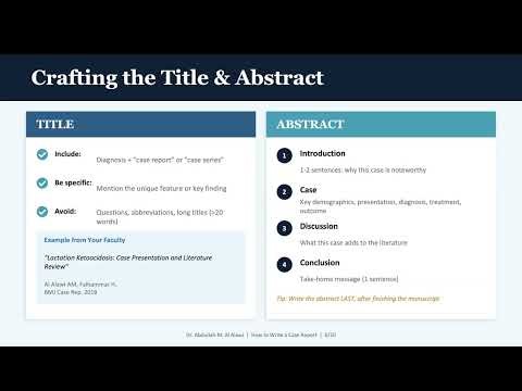 How to Write a Medical Case Report | A Step-by-Step Guide for Medical Students & Residents