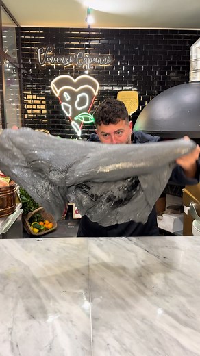 Pizza Fritta Black Edition Recipe by Vincenzo Capuano
