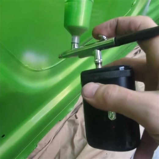 A little touch up while the ram air boxes are off.