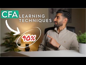 How to study for the CFA (90th percentile techniques)