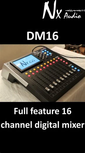 Nx Audio | Check out the new DM16 from Nx Audio - a full feature 16 channel digital mixer! #nxaudio #unboxing #digital #dj #dsp | Instagram