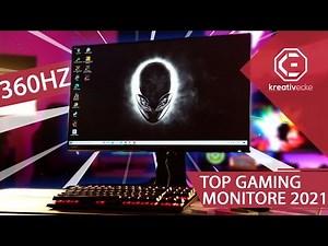 Die BESTEN GAMING MONITORE 2021! 360 Hz, 240 Hz QHD und 144 Hz Ultrawide! Alienware AW2521H und mehr