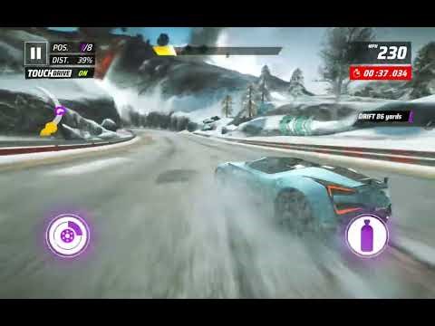 Asphalt legends unite gameplay samsung tab s9+ racing
