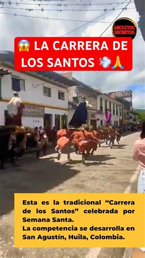 This is the famous Race of the Saints 😨