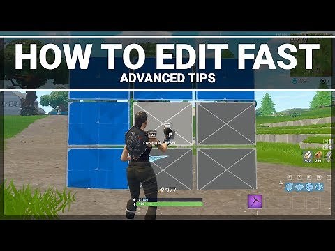 Fortnite: How to Practice Your Editing (Advanced Building Tips)