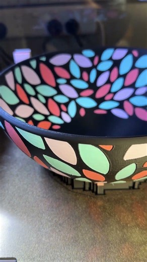 25h 4 Colour Bowl Printed on the Flashforge Creator 5 Pro!