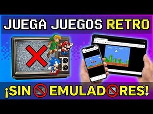 👉 JUEGOS RETRO GRATIS en 1 CLICK 😱 (sin descargar NADA)