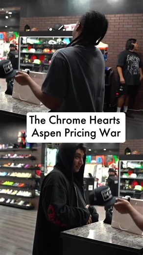 The Chrome Hearts Aspen Pricing War #sneaker #sneakerhead #buy #sell