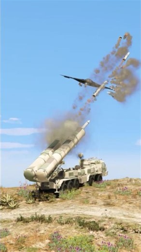 Today S-500 Advanced Blasttic Missile Defense System Quick Target Fighter Jets Gtav
