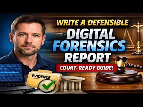 How to Write a Defensible Digital Forensics Report | Court-Ready Reporting Explained