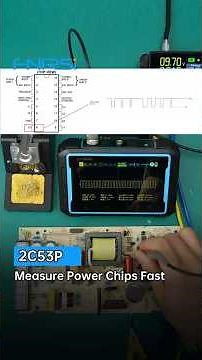 FNIRSI 2C53P Oscilloscope | How to Test Power Management Chips