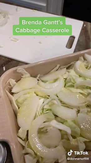 Brenda Gantt’s Cabbage Casserole Recipe