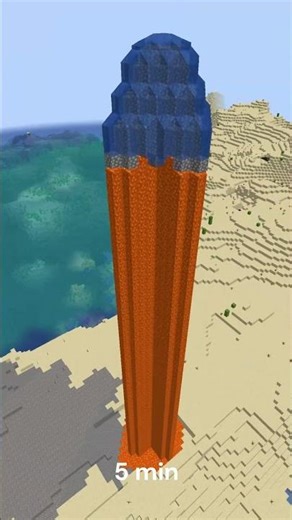 Speed Building Challenge ⏩🏠 | Insane Minecraft Time-Lapse #minecraft #shorts