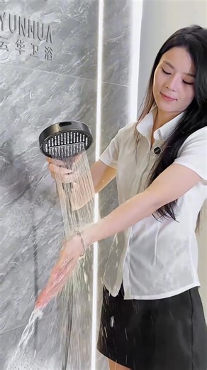 33K views · 286 reactions |  Luxury in Every Drop ✨ Experience the Round Overhead Rainfall Shower Head, where elegant design meets powerful flow — turning daily showers into spa moments.  #RainfallShower #LuxuryBathroom #RoundShowerHead #ModernDesign #HomeSpa #BathroomInspo #WaterFlow | Home Kitchen Supplies | Facebook