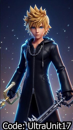 *NEW* Roxas Skin - Fortnite X Kingdom Hearts - Kingdom Hearts Set