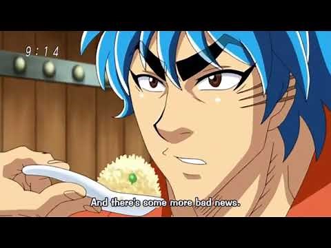 『トリコ』フグ鯨,食事シーンアニメフード || Toriko Best Food Compilatioan, Puffer WhaleAnime Food