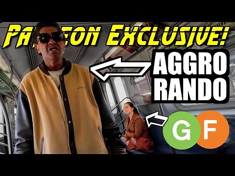 AGGRO NPC encounter on the subway | ft LIlyShine