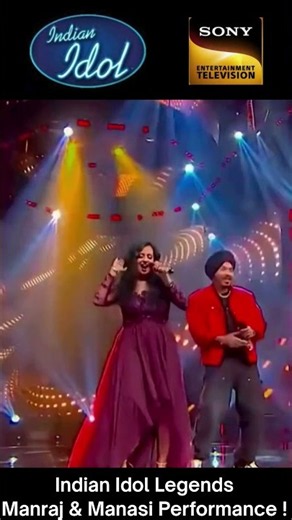 ❤️Manraj & Manasi❤️️ Rocking Performance ❤️️❤️️❤️️. #indianidol#viral #melodiousvoice #viral