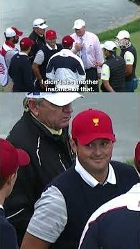 DOOZY of a ruling from the 2017 Presidents Cup