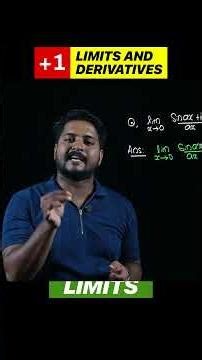 How to Solve Limits Problems | Class 11 Math | Plus One Exam Preparation