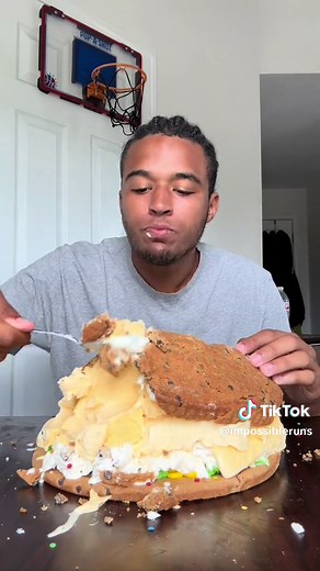 Epic 13,000 Calorie Ice Cream Sandwich Challenge
