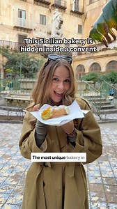Holy cannoli 😋🎥 @sandymakessense, T L contributor. 📍Palermo, Italy. #traveltips #italy #bakery #cannoli | Travel Leisure