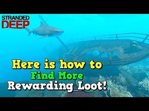How to Find Parts and treasure in Stranded deep
