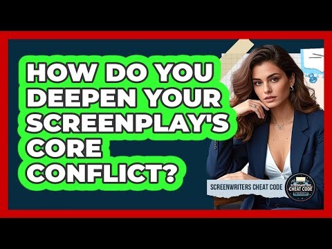 How Do You Deepen Your Screenplay's Core Conflict?