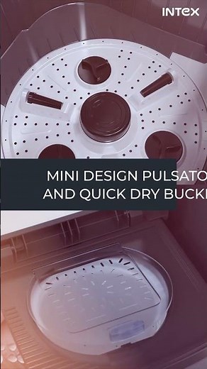 New Launch - Introducing the Intex 8.5 Kg Semi-Automatic Washing Machine (SA85BGFG) #washingmachine