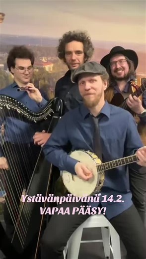 🎻 ASHPLANT LIVE – IRLANTILAISTA MUSIIKKIA ELLIN KROUVISSA Ellin Krouvi Ellivuori Resortissa täyttyy irlantilaisesta livemusiikista ystävänpäivänä 💚 Ashplant esiintyy livenä Ellin Krouvissa Ellivuorella, Sastamalassa. 🗓 Lauantaina 14.2.2026 🕔 klo 17–19 📍 Ellin Krouvi, Ellivuori Resort, Sastamala (Pirkanmaa) 🎶 Irlantilaista livemusiikkia 🍻 Rentoa pubitunnelmaa 🚪 Vapaa pääsy – ei varausta 👉 Tule ajoissa ja koe ystävänpäivän live-keikka Ellin Krouvissa. Tämä ilta kuuluu musiikille ja hyväll