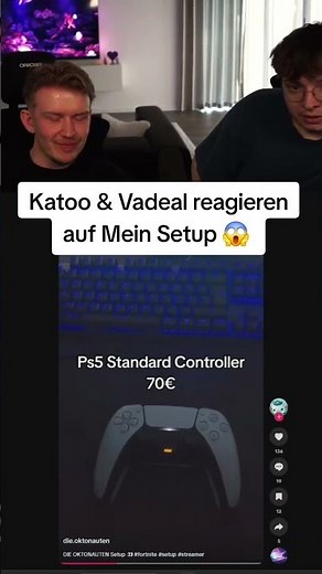 Katoo & Vadeal reagieren auf Mein Setup 😱#fortnite #shorts #katoo
