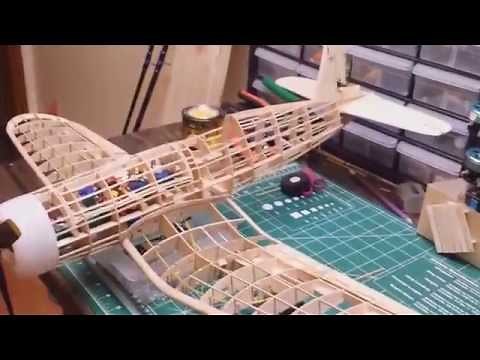 Corsair F4U-4 Guillows RC Conversion