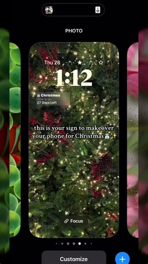 Transform Your iPhone with Christmas Color Widgets