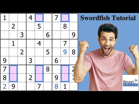 Best Sudoku Swordfish Video Ever! Advanced Tutorial 14