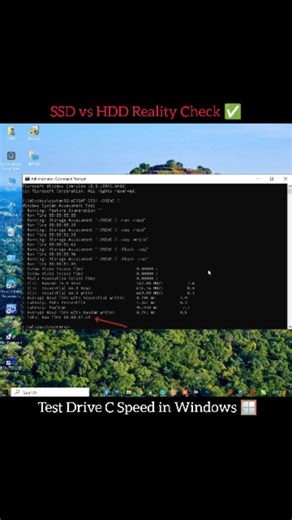 Prajapati Hacks | WINSAT DISK -DRIVE C | Test SSD & HDD Speed | Windows Performance CMD Tool EXCLUSIVE ACCESS & DIRECT SUPPORT: Get my Custom CMD Scripts,... | Instagram