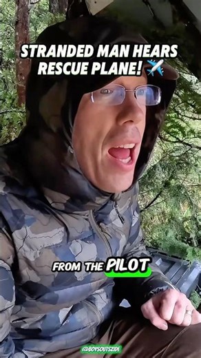 Stranded Man Hears Rescue Plane ✈️ Will He Be Saved? | Outdoor Boys