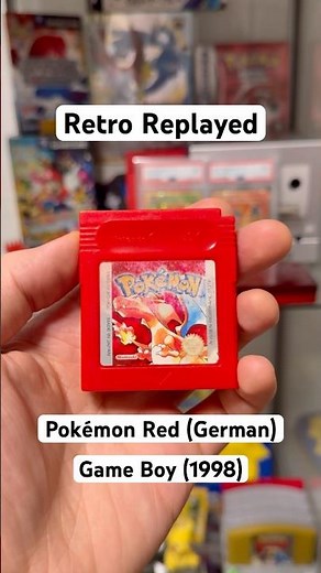 Pokémon Red | Nintendo Game Boy | 1998 | Retro Replayed #gameboy #retrogaming #nintendo #pokemon