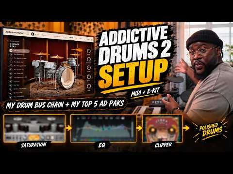 How to Setup Addictive Drums 2 With ANY MIDI Controller or E-Kit