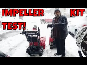 HONDA Snowblower Impeller Kit TEST! A Clear WINNER!