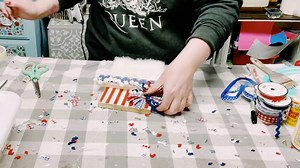 55K views · 1.3K reactions | DIY Uncle Sam gnome items used: -scrap wood -scrapbook paper from Hobby Lobby -mod podge -faux fur from Hobby Lobby -red white and blue ribbon from Hobby Lobby -20mm wooden bead -metal star left over from DT sign -hot glue -adhesive glue or E6000 | Windy City Crafts | Facebook