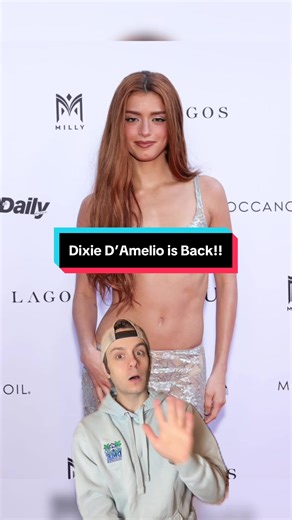 Dixie D’Amelio announced that she is back on social media #charlidamelio #dixiedamelio #dameliofamily #derekfry #fyp @dixie @heididamelio @Marc D'Amelio
