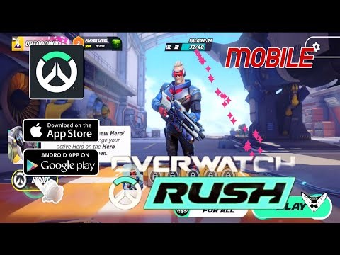 Overwatch Rush - Early Access Gameplay (Android/ iOS)