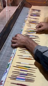 “Weaving a Pashmina Kani shawl is an intricate dance of tradition and artistry, where master weavers transform fine cashmere into timeless elegance, thread by vibrant thread.” @yenderpashminn.official - #KaniShawl - #PashminaArt #yenderpashminnreel #yenderpashminn #weavingshawl #weavingkani #pashmina #handmade #handloom #handicraft #handweaving #pashminas #luxury #shawl #pashminluxury #pashminaloom #kashmir #china #usa #canada #london - #KashmiriWeaving - #TraditionalCraft - #HandwovenElegance -