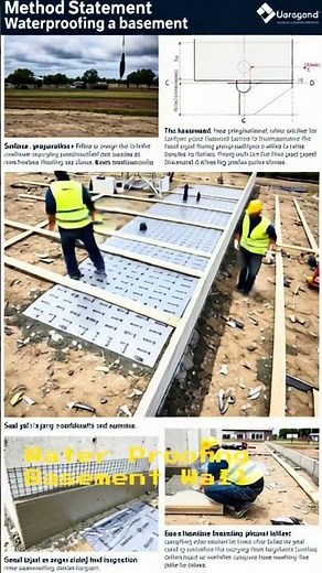 How to waterproof basement walls and stop leaks forever #civilguide26