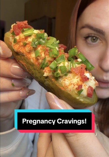 Pregnancy Cravings: Deviled Egg Pickles Recipe & Snack Ideas