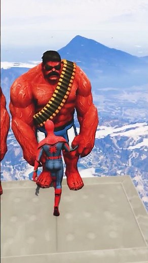 GTA 5 Epic Water Ragdolls Spiderman Jump/Fails Ep 143 #shorts