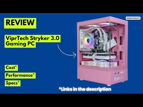 ViprTech Stryker 3.0 Gaming PC Review | AMD Ryzen 7 2700, RTX 3060 12GB, 16GB RAM, 1TB SSD